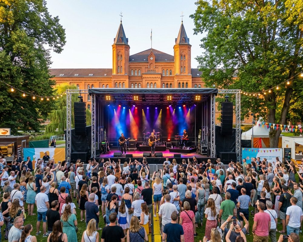 Live-Musik auf der Hauptbühne